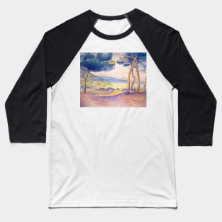 Pines Along the Shore by Henri-Edmond Cross Baseball T-Shirt